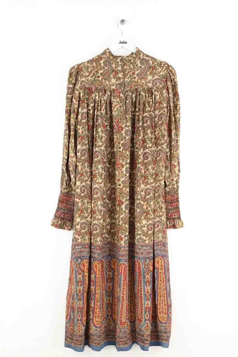 Robe Laurence Bras Marron en Viscose