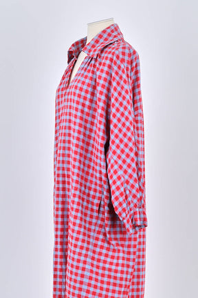 Robe Laurence Bras Rose en Coton