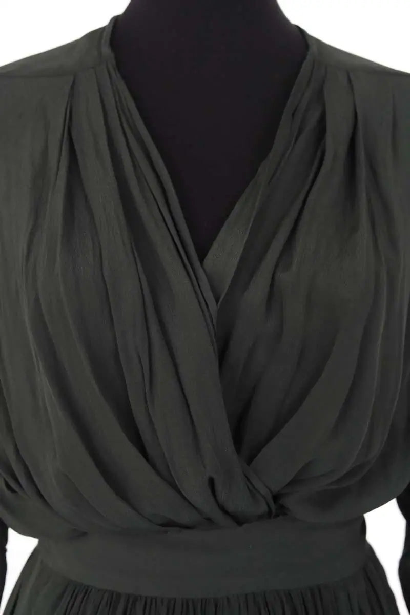 Robe Laurence Bras Vert en Viscose