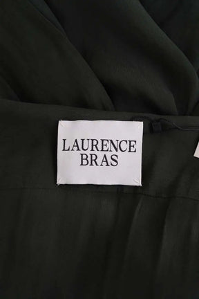 Robe Laurence Bras Vert en Viscose