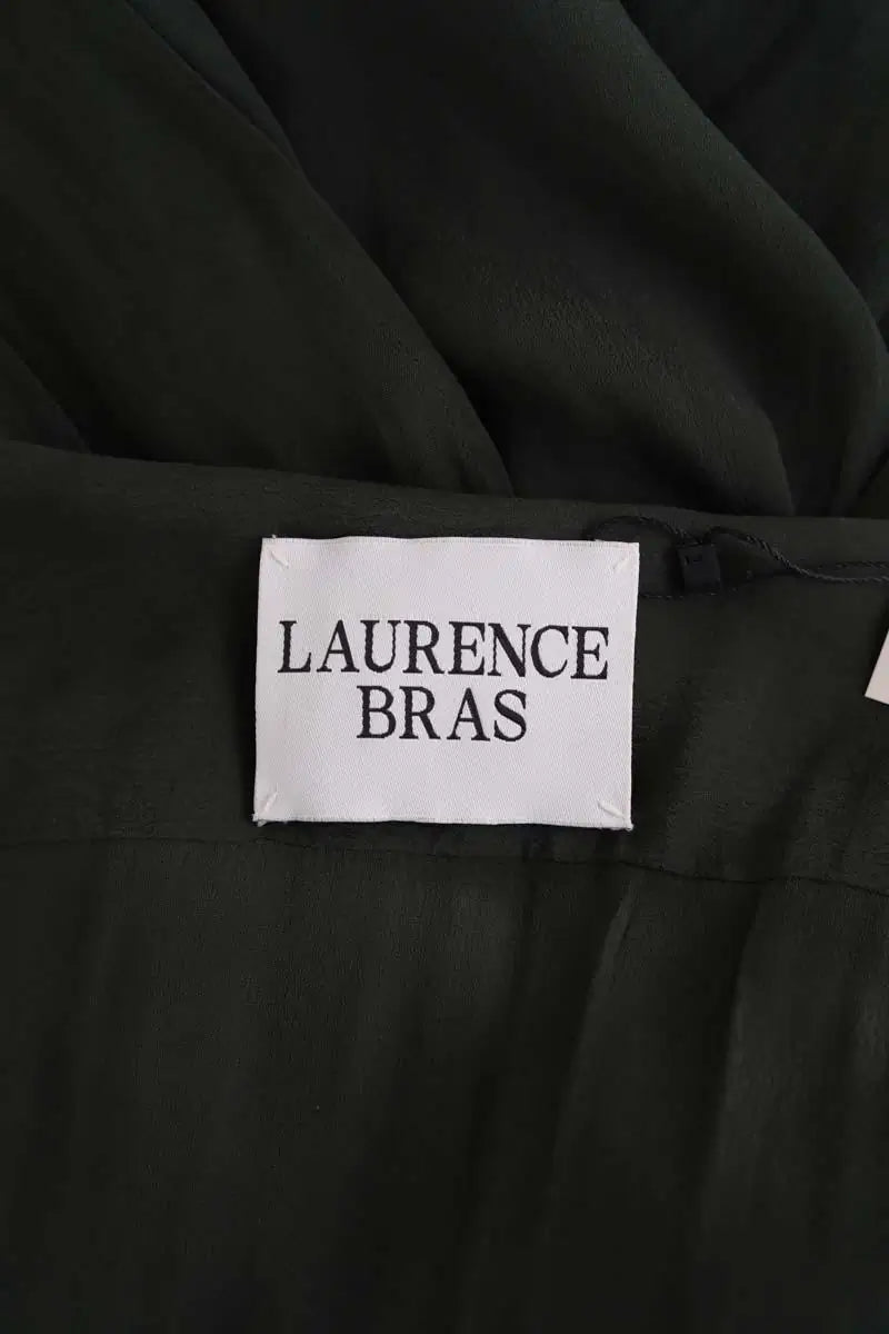 Robe Laurence Bras Vert en Viscose