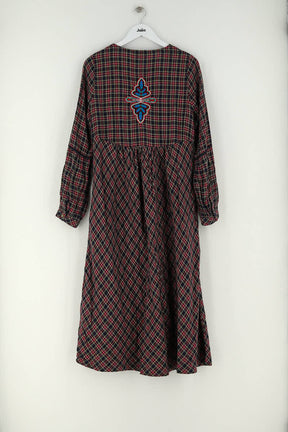 Robe Leon & Harper Bordeaux en Coton