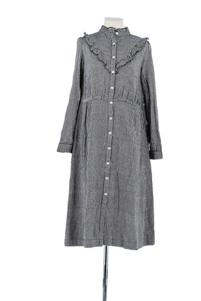 Robe Leon & Harper Gris en Coton, taille S - Seconde Main