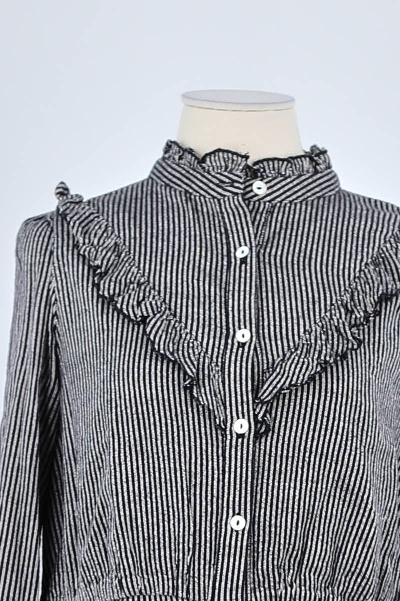 Robe Leon & Harper Gris en Coton