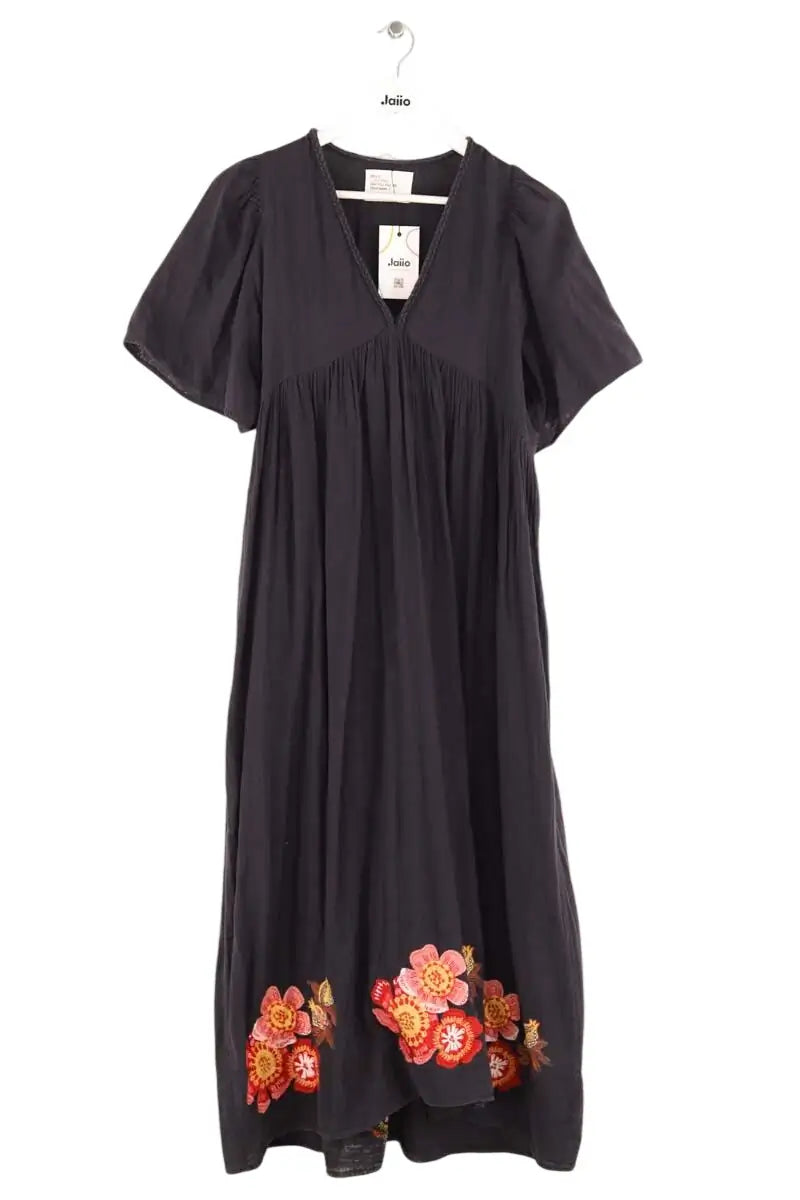Robe Leon & Harper Noir en Coton, taille S - Seconde Main
