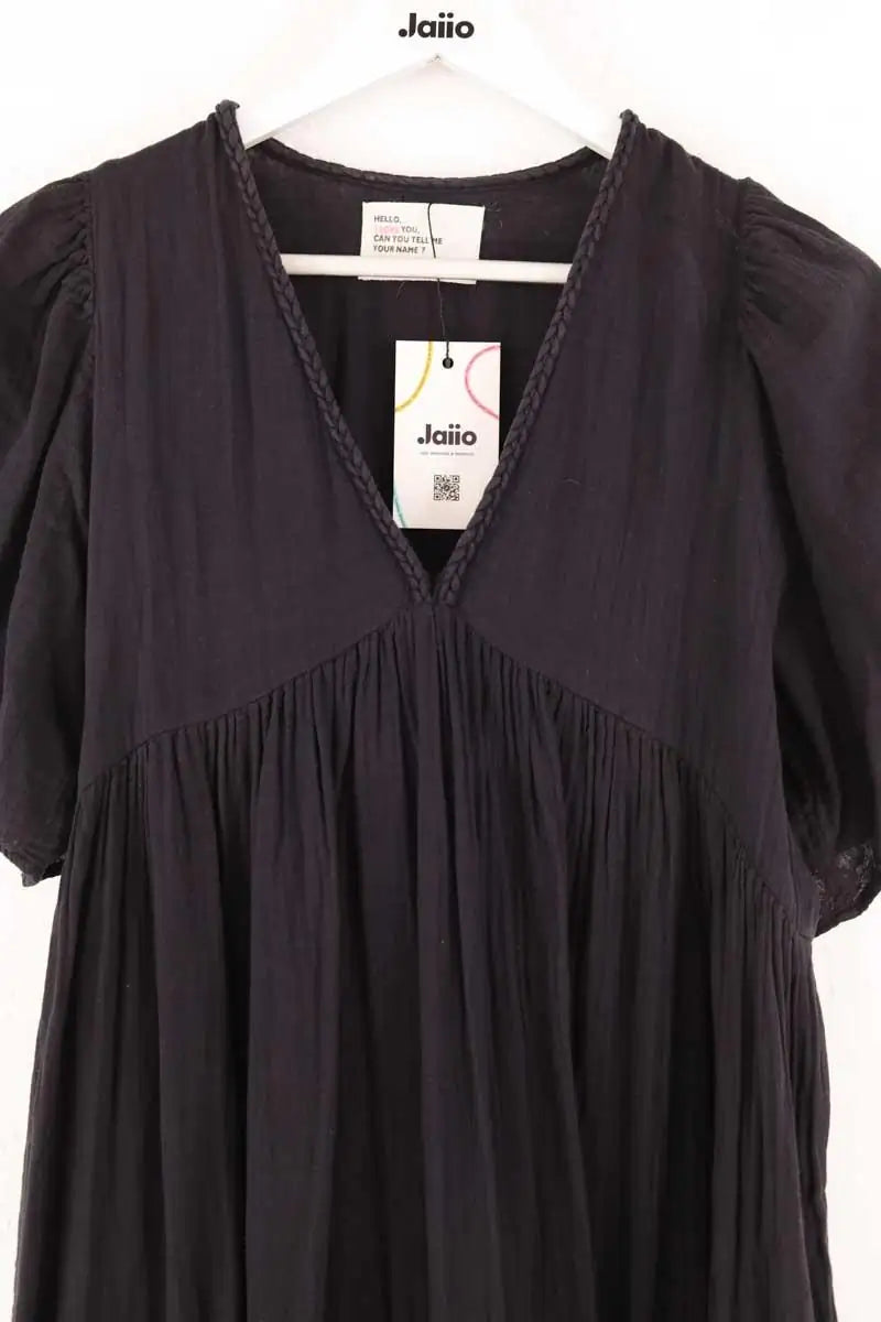 Robe Leon & Harper Noir en Coton