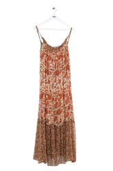 Robe Léonie Beige en Viscose, taille XS - Seconde Main