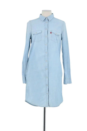 Robe Levi's Bleu en Coton, taille S - Seconde Main