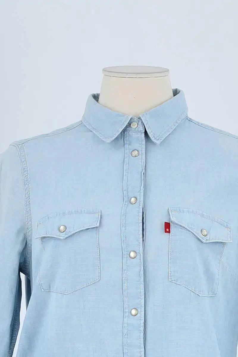 Robe Levi's Bleu en Coton