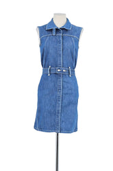 Robe Levi's Bleu en Coton, taille XS - Seconde Main