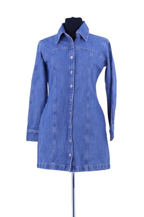 Robe Levi's Bleu en Coton, taille XXS - Seconde Main