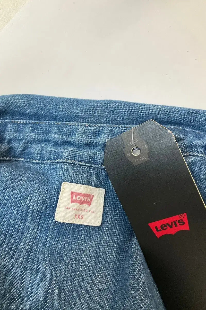 Robe Levi's Bleu en Coton