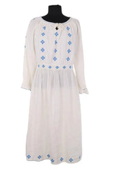 Robe Liilu Blanc en Coton, taille M - Seconde Main