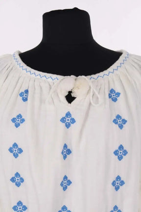 Robe Liilu Blanc en Coton