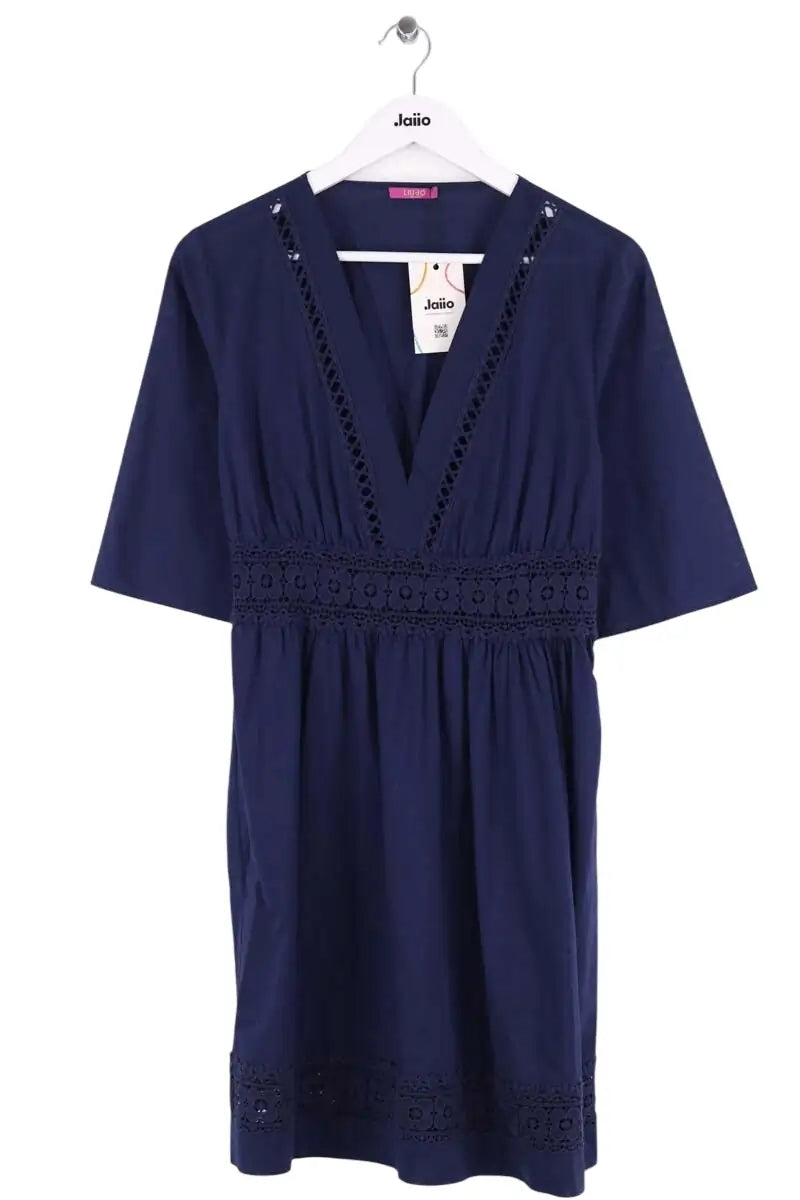 Robe Liu Jo Bleu en Coton, taille M - Seconde Main