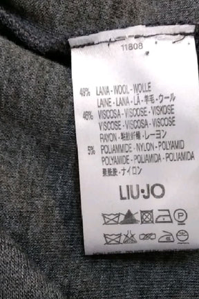 Robe Liu Jo Gris en Laine