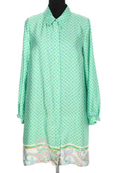 Robe Liu Jo Vert en Polyester, taille M - Seconde Main