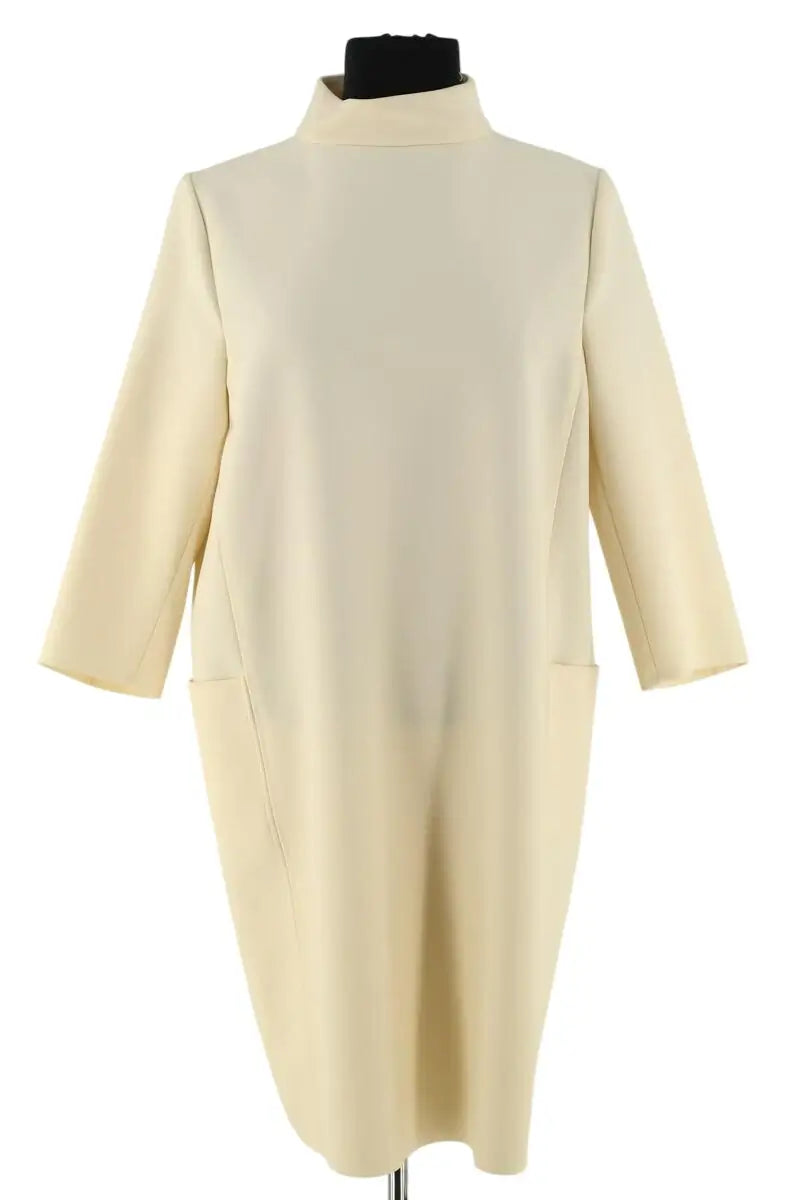 Robe Liviana Conti Beige en Synthétique, taille L - Seconde Main