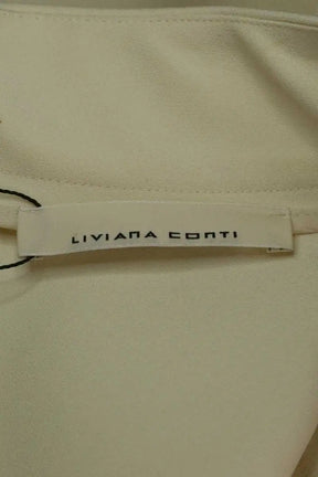 Robe Liviana Conti Beige en Synthétique