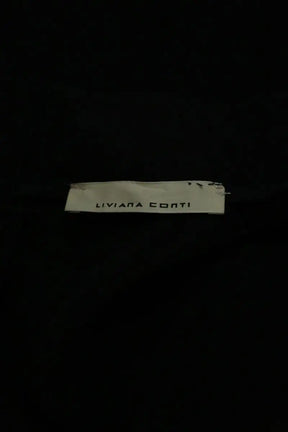 Robe Liviana Conti Noir en Synthétique