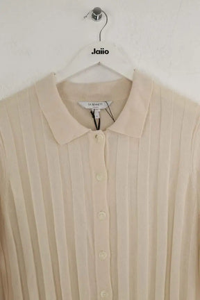 Robe LK Bennett Ali Ecru en Laine
