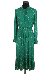 Robe LK Bennett Bridget Vert en Viscose, taille S - Seconde Main