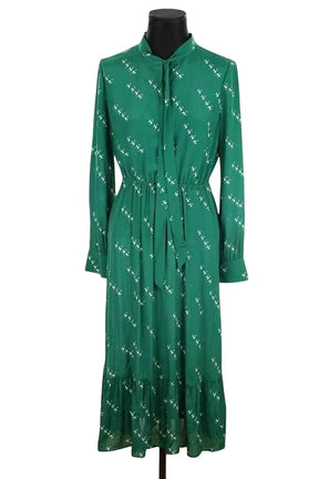 Robe LK Bennett Bridget Vert en Viscose, taille S - Seconde Main