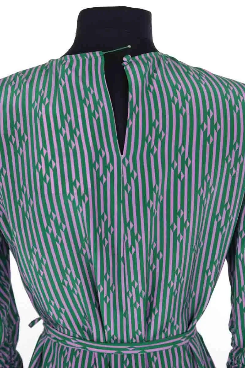 Robe LK Bennett Bridgette Vert en Soie
