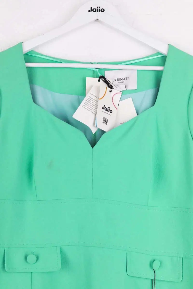 Robe LK Bennett Clara Vert en Polyester