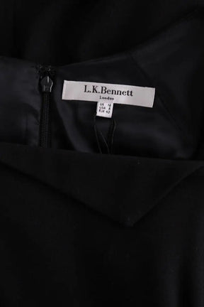 Robe LK Bennett Davina Noir en Synthétique