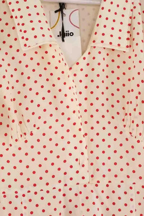Robe LK Bennett Hilde Beige en Soie