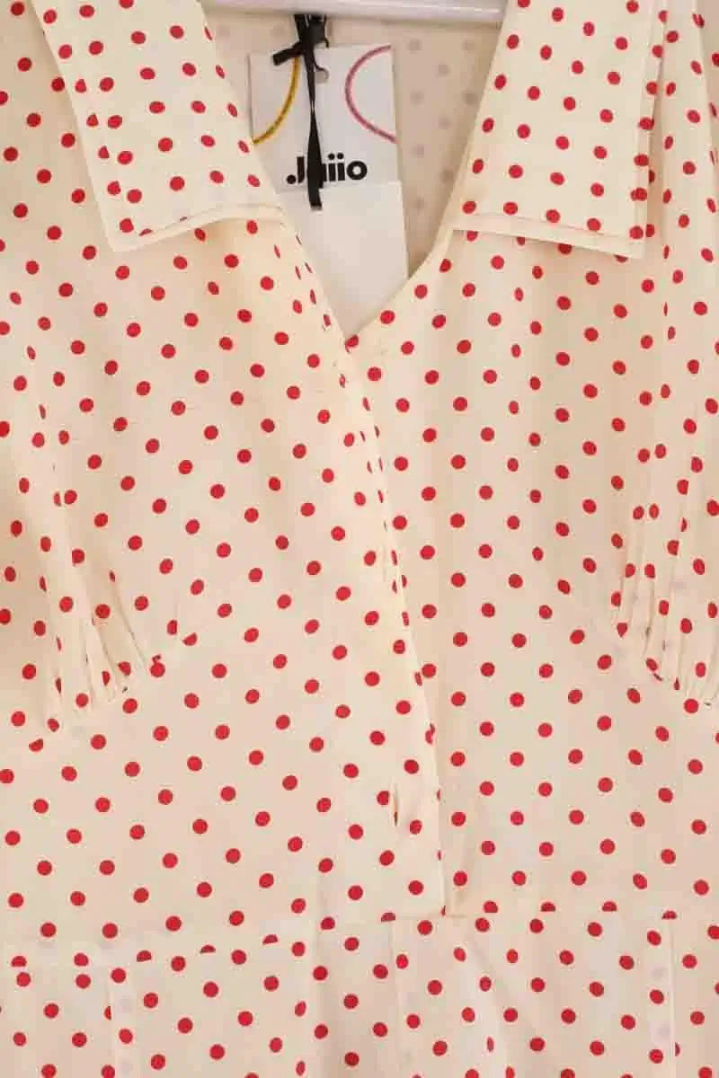 Robe LK Bennett Hilde Beige en Soie
