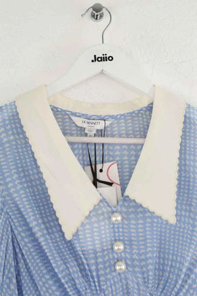 Robe LK Bennett Hilde Beige en Soie