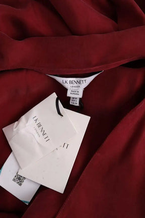 Robe LK Bennett Iris Bordeaux en Synthétique