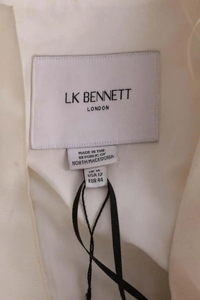 Robe LK Bennett Lux Blanc en Polyester