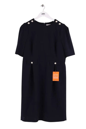Robe LK Bennett Marine en Synthétique, taille XXL - Seconde Main
