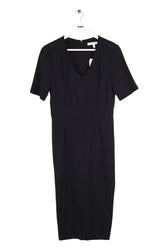 Robe LK Bennett Natasha Noir en Viscose, taille L - Seconde Main
