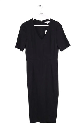 Robe LK Bennett Natasha Noir en Viscose, taille L - Seconde Main