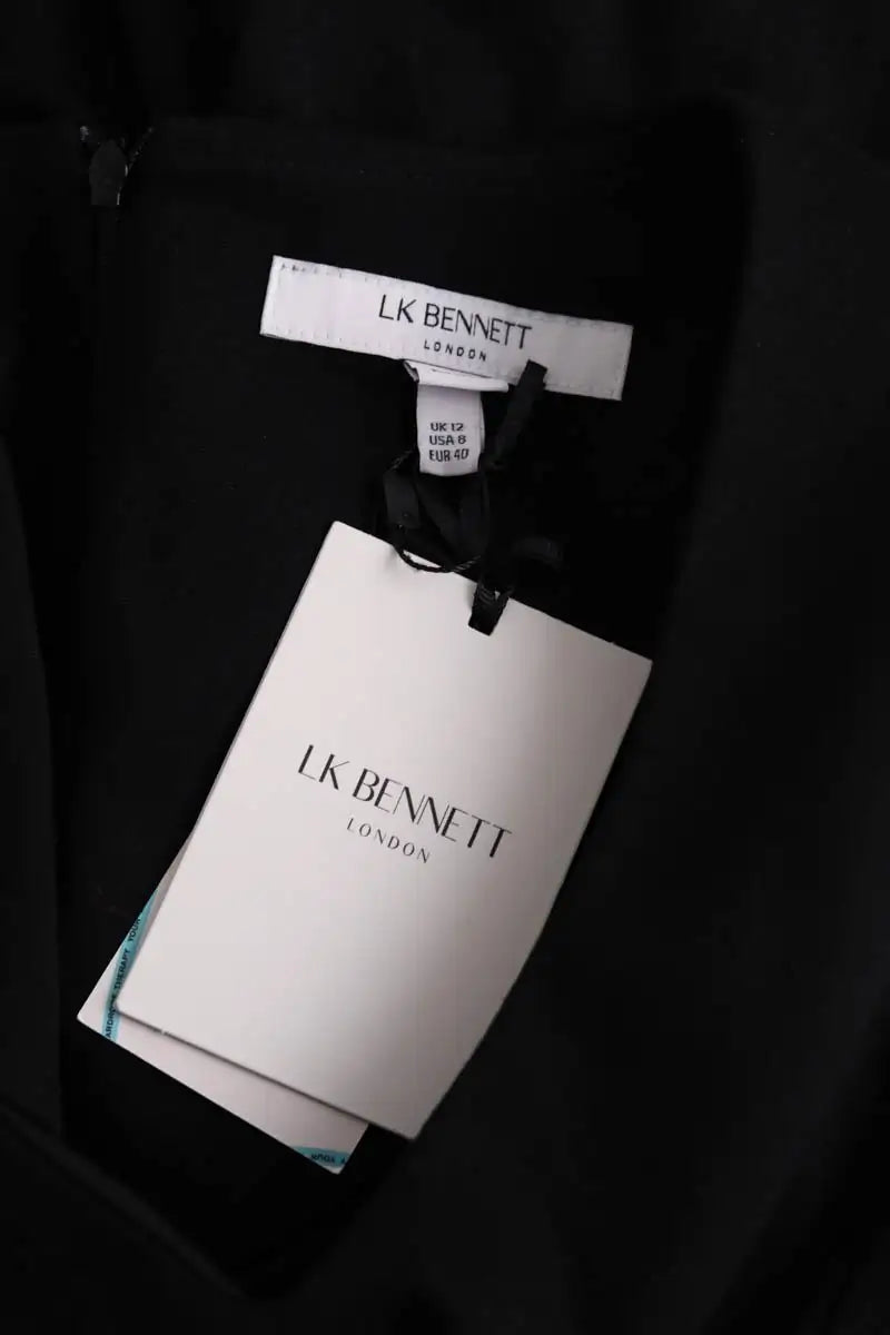 Robe LK Bennett Natasha Noir en Viscose