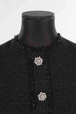 Robe LK Bennett Noir en Coton