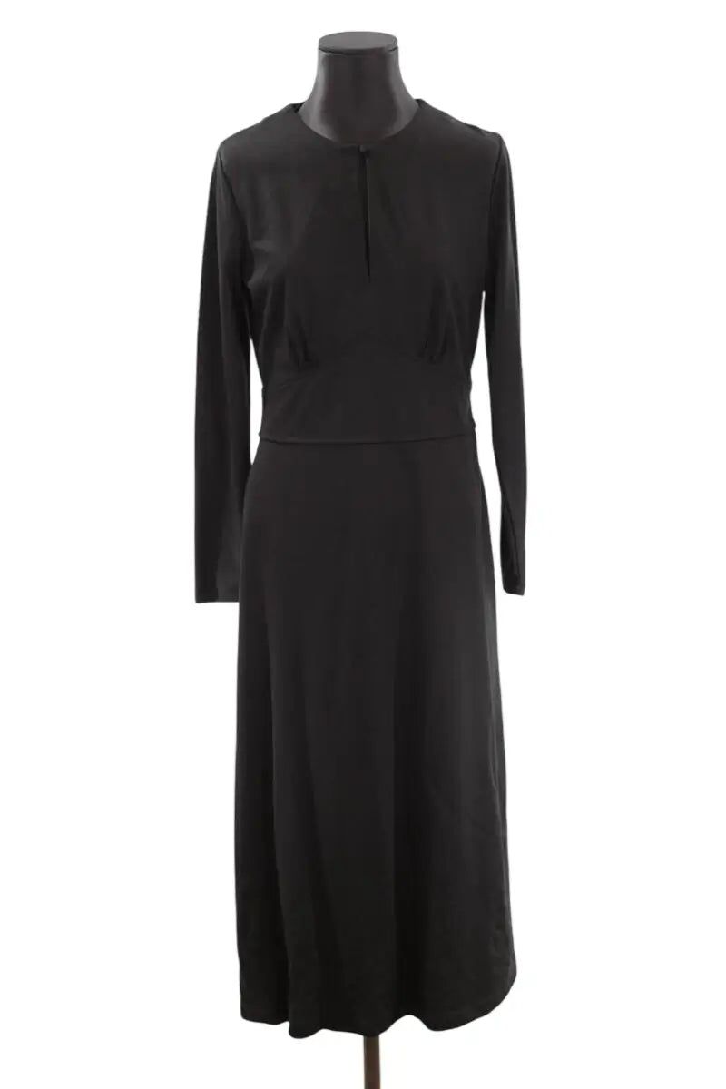 Robe LK Bennett Noir en Viscose, taille L - Seconde Main