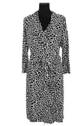 Robe LK Bennett Noir en Viscose, taille XXXL - Seconde Main