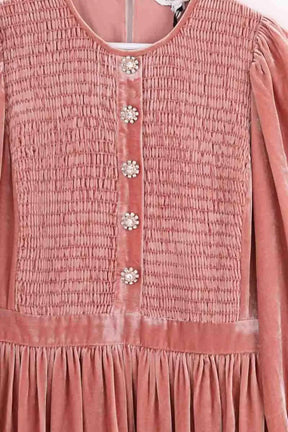 Robe LK Bennett Rose en Viscose
