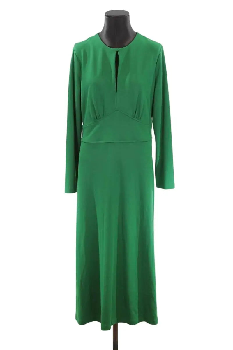 Robe LK Bennett Vert en Viscose, taille XL - Seconde Main