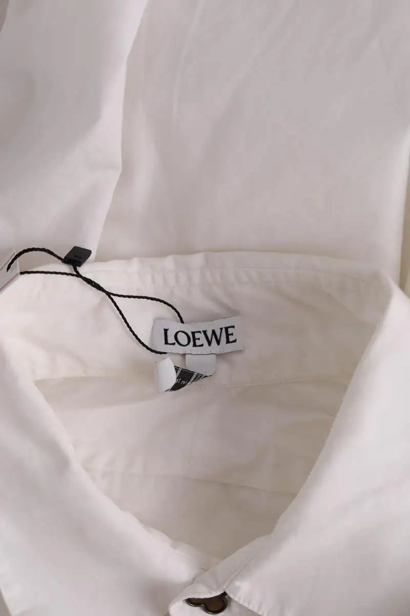 Robe Loewe Blanc en Coton