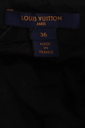Robe Louis Vuitton Noir en Cuir