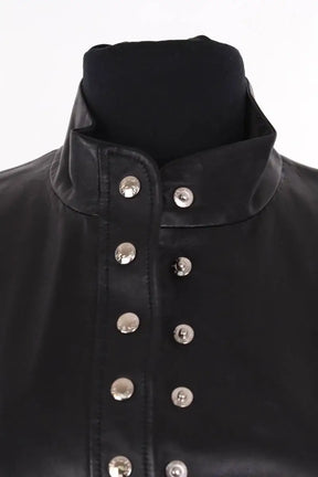 Robe Louis Vuitton Noir en Cuir