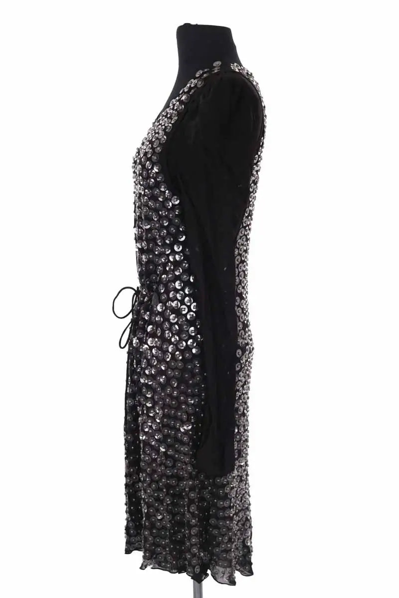 Robe Louis Vuitton Noir en Paillettes