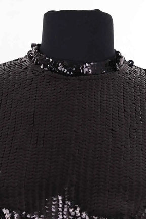 Robe Louis Vuitton Noir en Paillettes