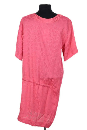 Robe Louis Vuitton Rose en Viscose